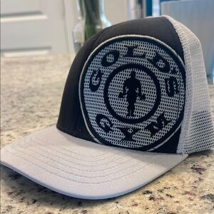 Golds Gym Black and Gray Trucker Hat